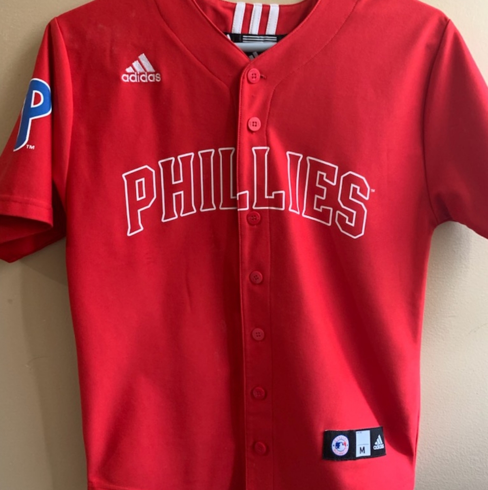 Official Philadelphia Phillies Button Down Jersey